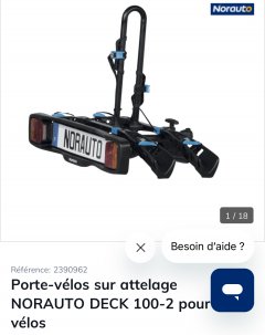 Location porte velo